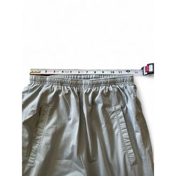 Nike Fit Dry Blue Men’s Track Pants Size M - Zipper Ankles 100% Polyester - Picture 9 of 9